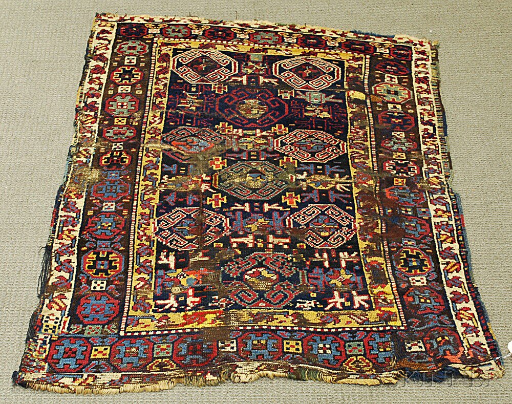 Appraisal: Yuruk Rug East Anatolia late th century wear and restoration