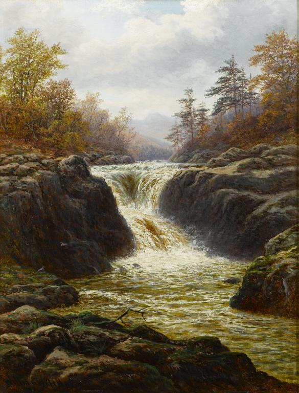 Appraisal: WILLIAM MELLOR - SKELWITH FORCE WESTMORLAND POSFORTH GHYLL YORKSHIRE a