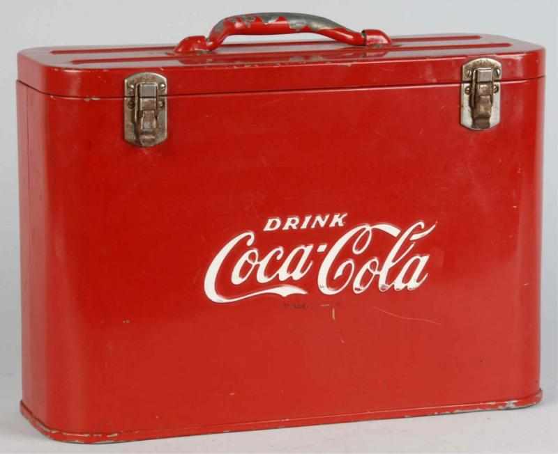 Appraisal: s Coca-Cola Airline Cooler Shows evidence of mild to moderate