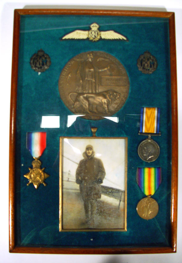 Appraisal: World War l military medal group comprised star war medal