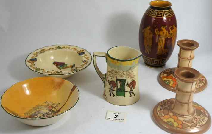 Appraisal: A collection of Royal Doulton Seriesware some damages and a