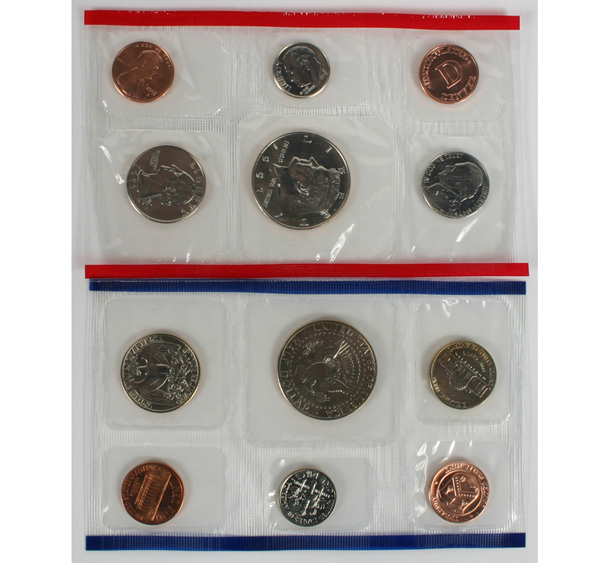 Appraisal: Uncirculated U S Mint Coin Set P D