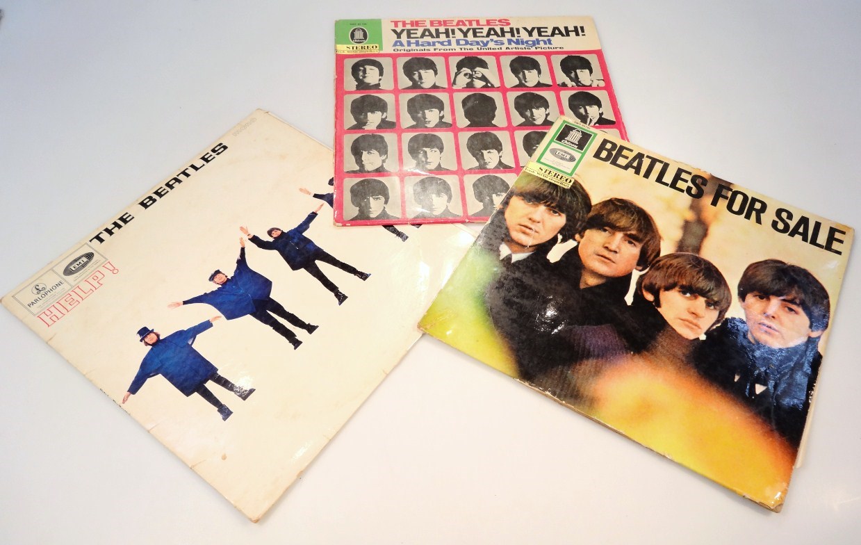 Appraisal: Various records The Beatles comprising The Beatles For Sale EMI