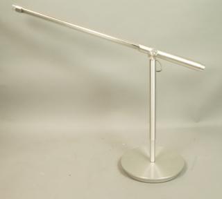 Appraisal: Brazo Modernist Desk Lamp Stainless round base w Brazo Modernist