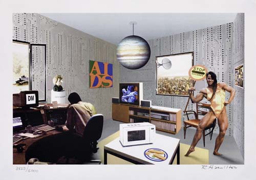 Appraisal: RICHARD HAMILTON Just what is it that makes today's home