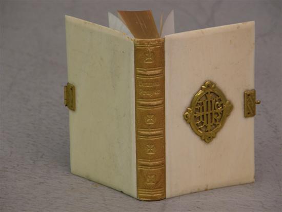 Appraisal: The Book of Common Prayer in gilt metal and ivory