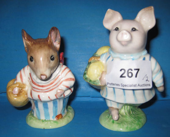 Appraisal: Beswick Beatrix Potter Figures Mrs Tittlemouse slight chip to base