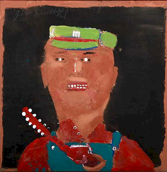 Appraisal: Outsider Art Jimmy Lee Sudduth Music Man Sudduth Jimmy Lee