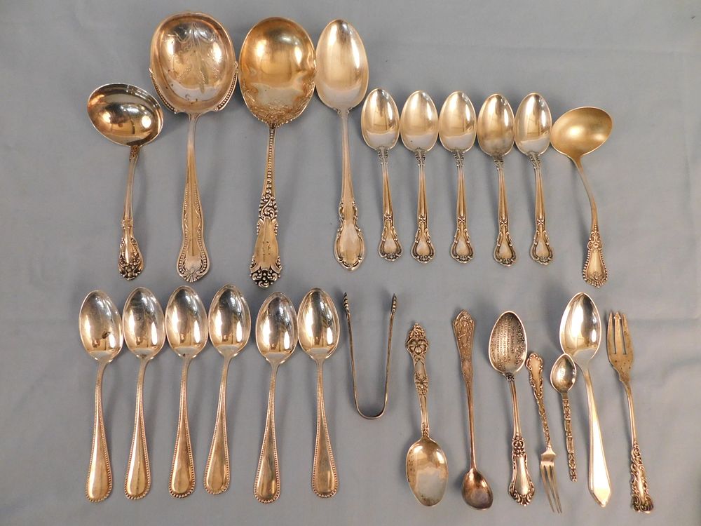 Appraisal: ASSORTED STERLING SILVER ITEMS Lot of asssorted sterling silver flatware