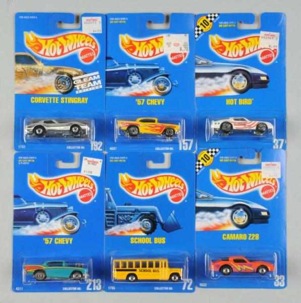 Appraisal: Lot of Mattel Hot Wheels Blue Card Vehicles Description Includes