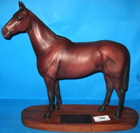 Appraisal: Beswick Connoisseur Horse Arkle on wooden plinth