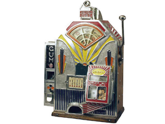 Appraisal: Jennings Little Duke cent slot machine c with rare concentric