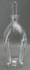 Appraisal: An Orrefors decanter with stopper cm high