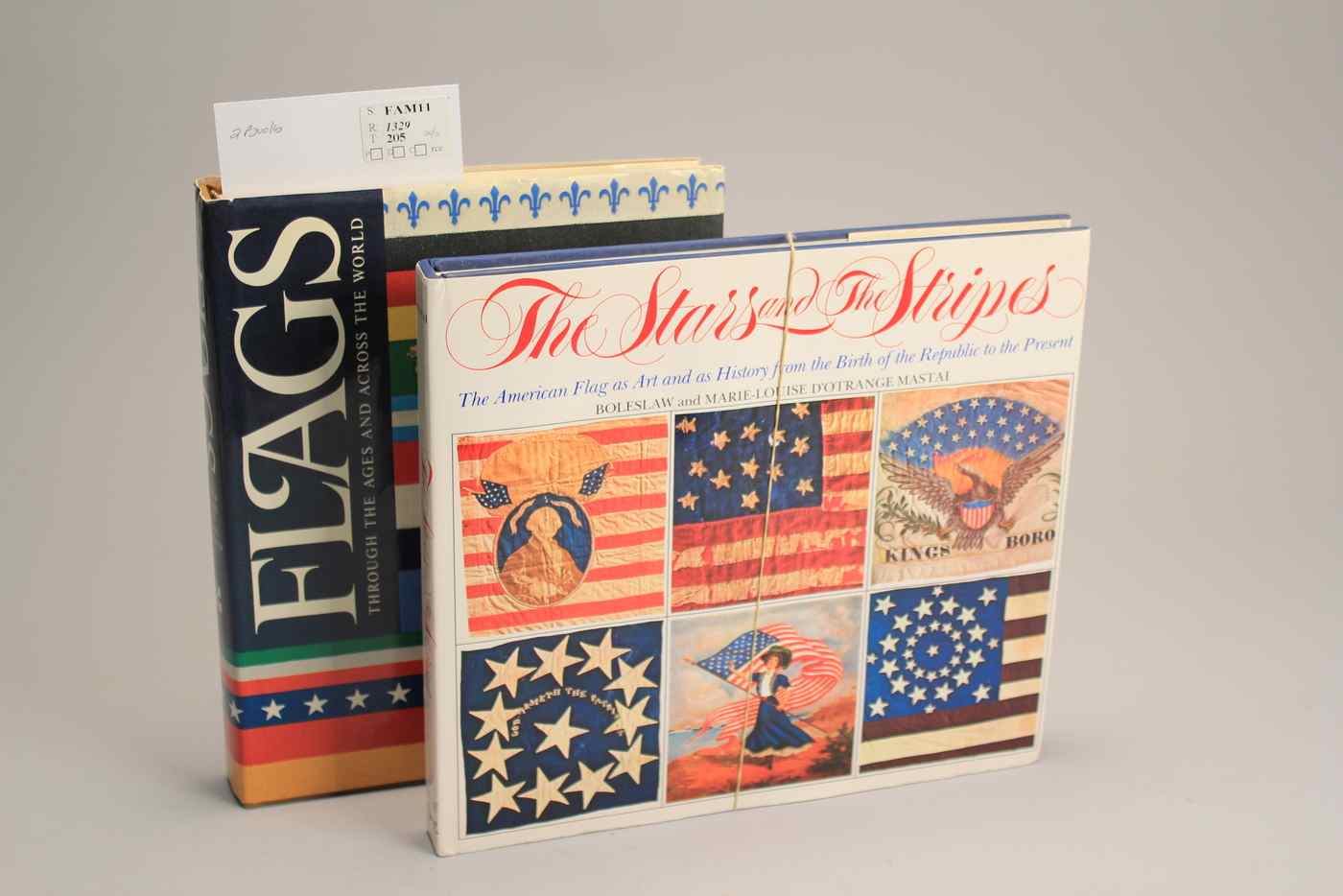 Appraisal: FLAGS Two books Smith W Flags Through the Ages and