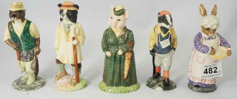 Appraisal: A collection of Beswick Figures from the English Country Folk