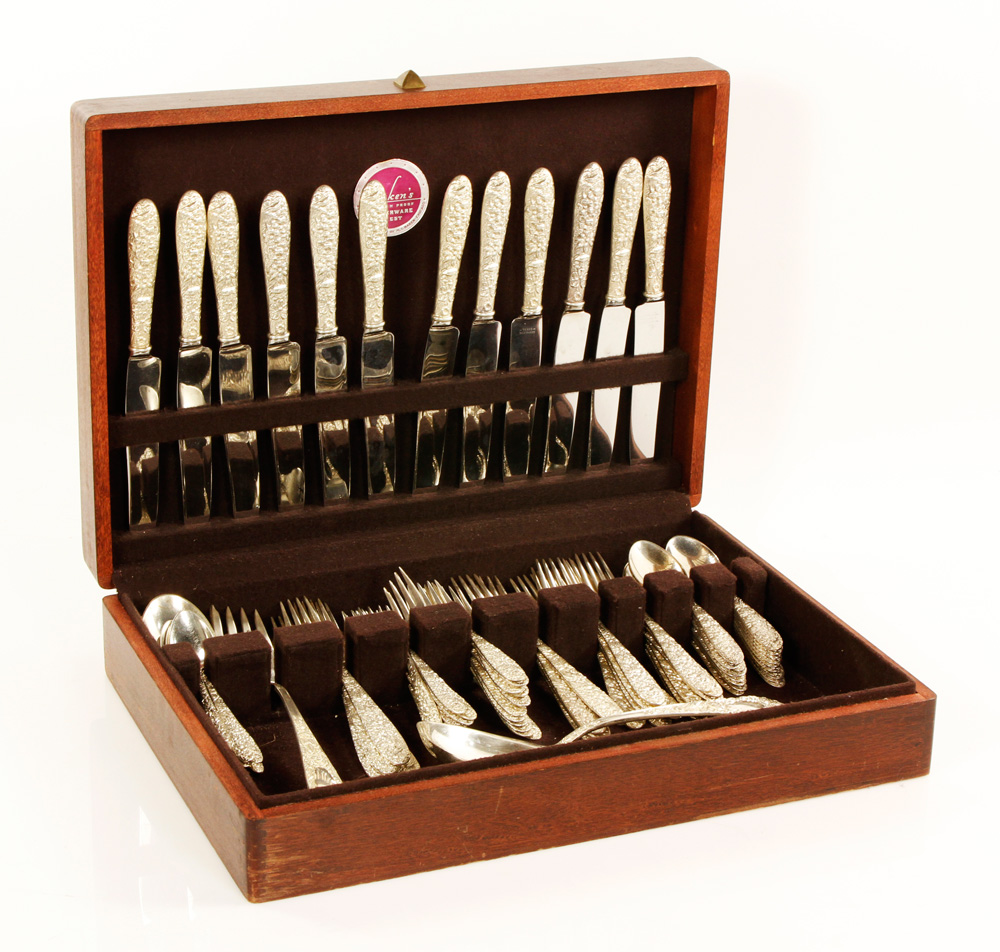 Appraisal: - Sterling Flatware Sterling silver flatware mixed makers mostly Manchester