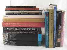 Appraisal: Books Nineteen volumes and catalogues mainly sculpture including ''The English