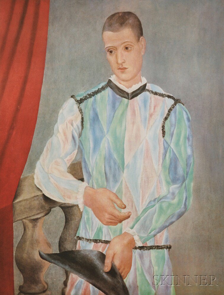 Appraisal: After Pablo Picasso Spanish - Harlequin from the BARCELONA SUITE