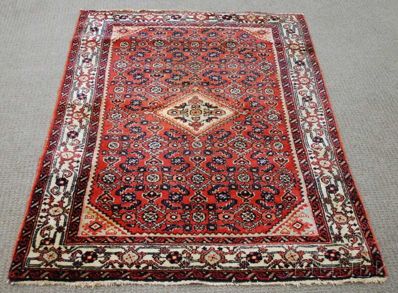 Appraisal: Hamadan Rug Northwest Persia th century ft in x ft