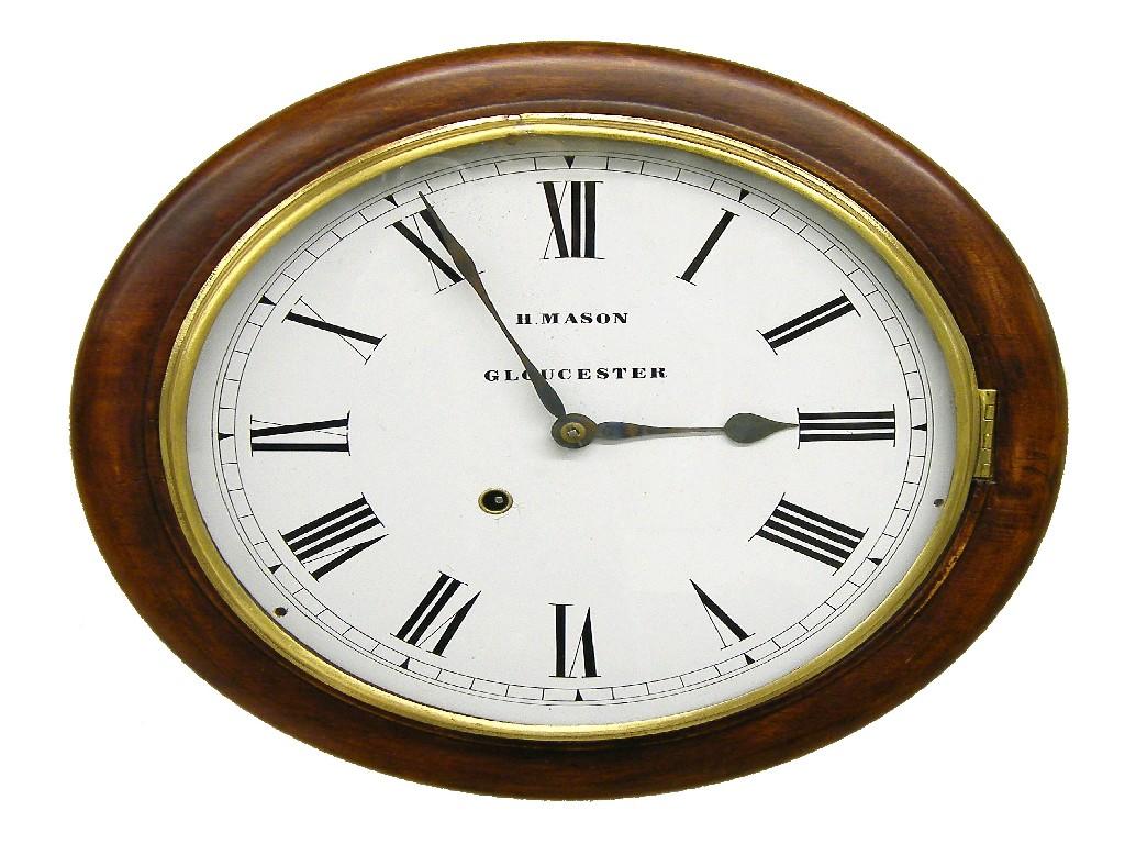 Appraisal: French gilt metal two train mantel clock in the Egyptian