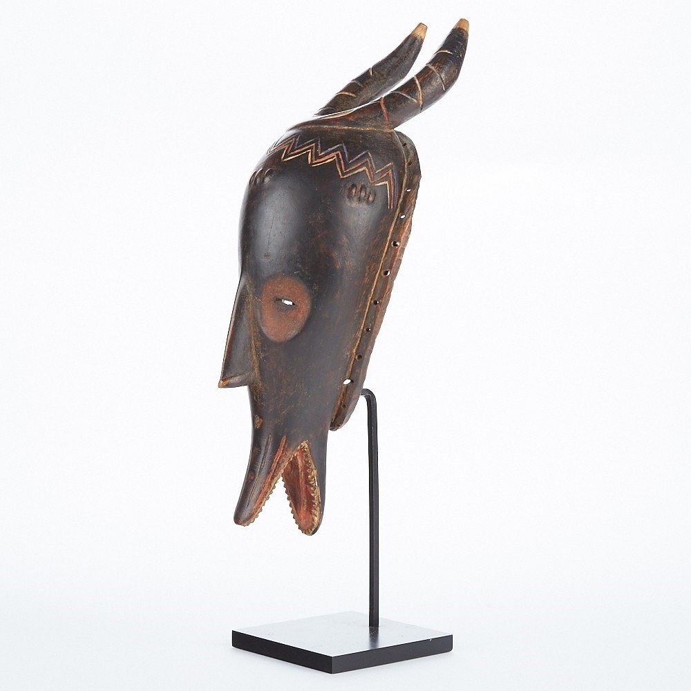 Appraisal: Guro Zamble African Mask Cote d'Ivoire - Pace Gallery Guro