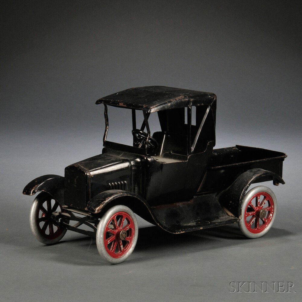 Appraisal: Buddy L Black-painted Pressed Steel Ford Model T Pickup Truck