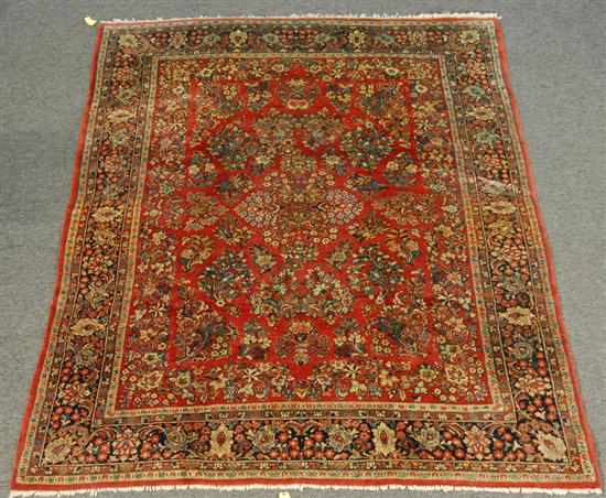 Appraisal: SAROUK CARPET Persia circa feet inches x feet inches