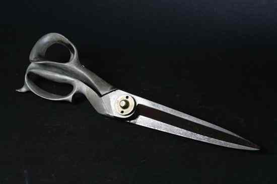 Appraisal: PAIR POLISHED STEEL TAILOR'S SHEARS BY LEONARD WENDT New York