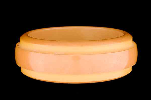 Appraisal: Butterscotch Bakelite Bangle A Bakelite bangle all signed pieces are