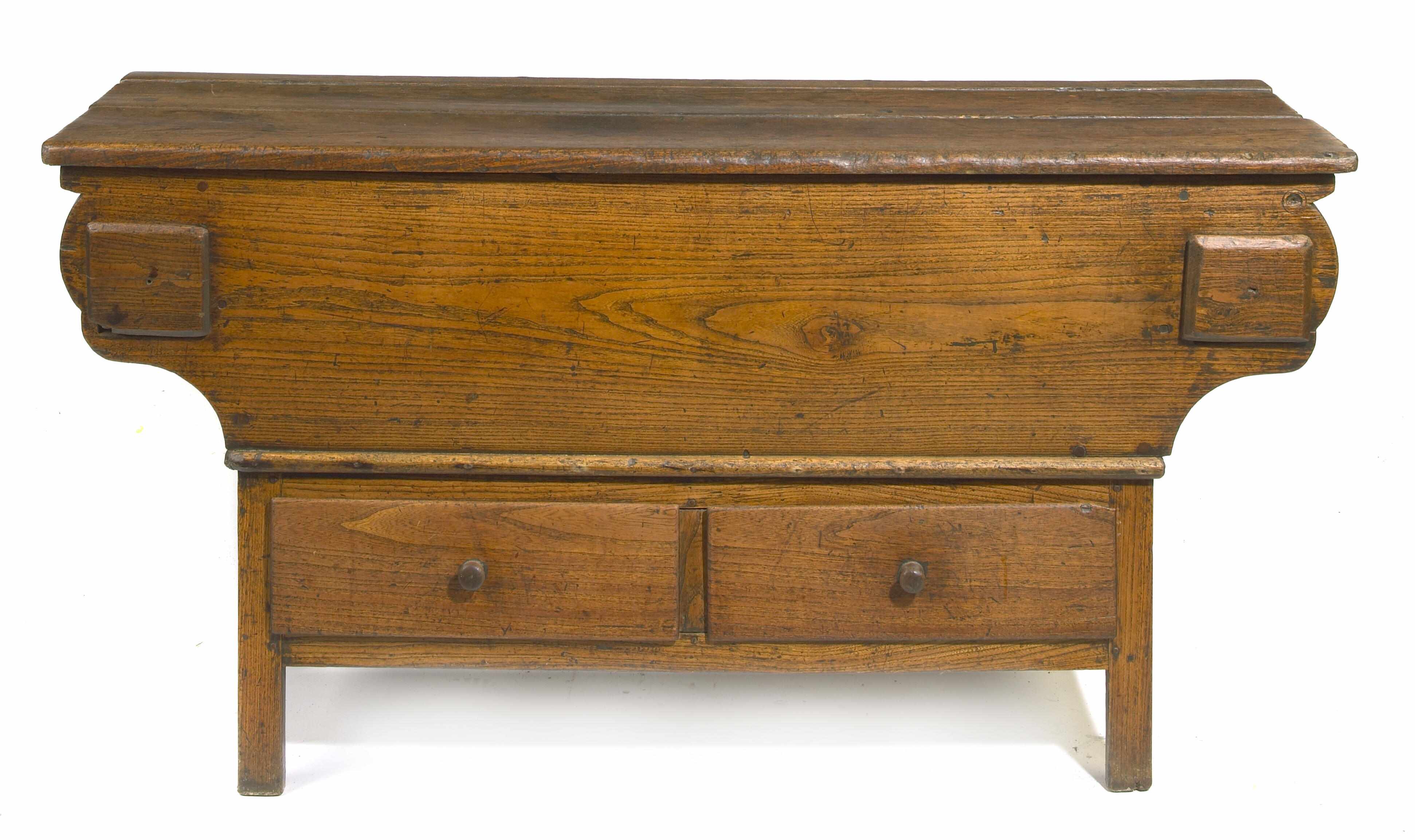 Appraisal: A Continental oak dough bin late th early th centuryheight