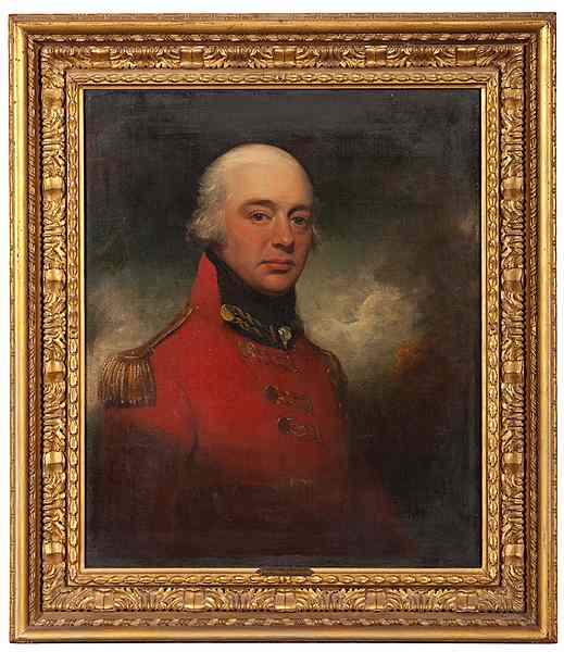 Appraisal: Portrait of Colonel John Whitelocke After Sir William Beechey th