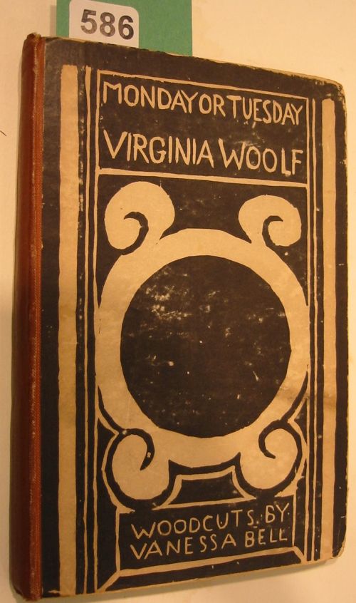 Appraisal: WOOLF VIRGINIA Monday or Tuesday Woodcut plates by Vanessa Bell