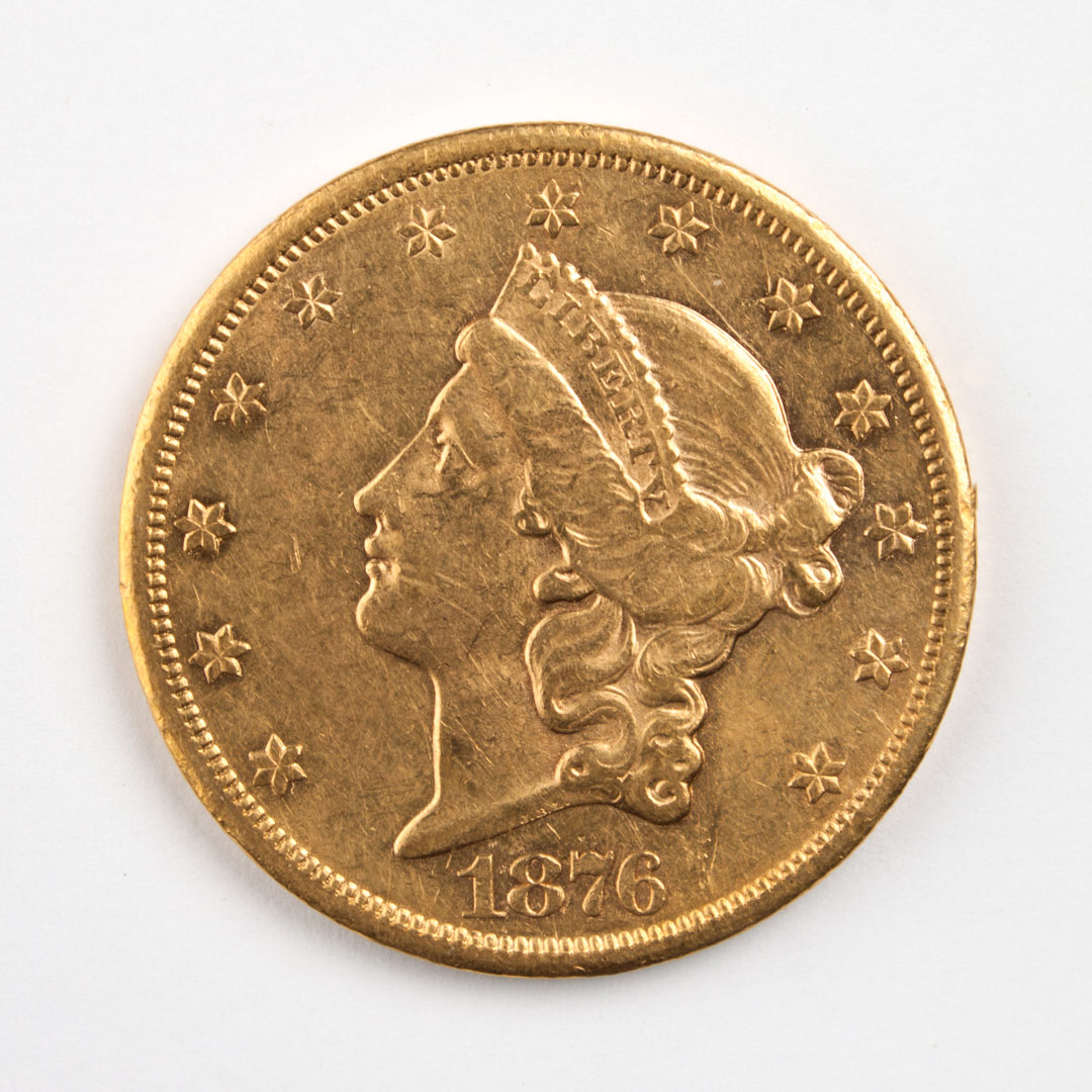 Appraisal: United States gold double eagle -CC EF-