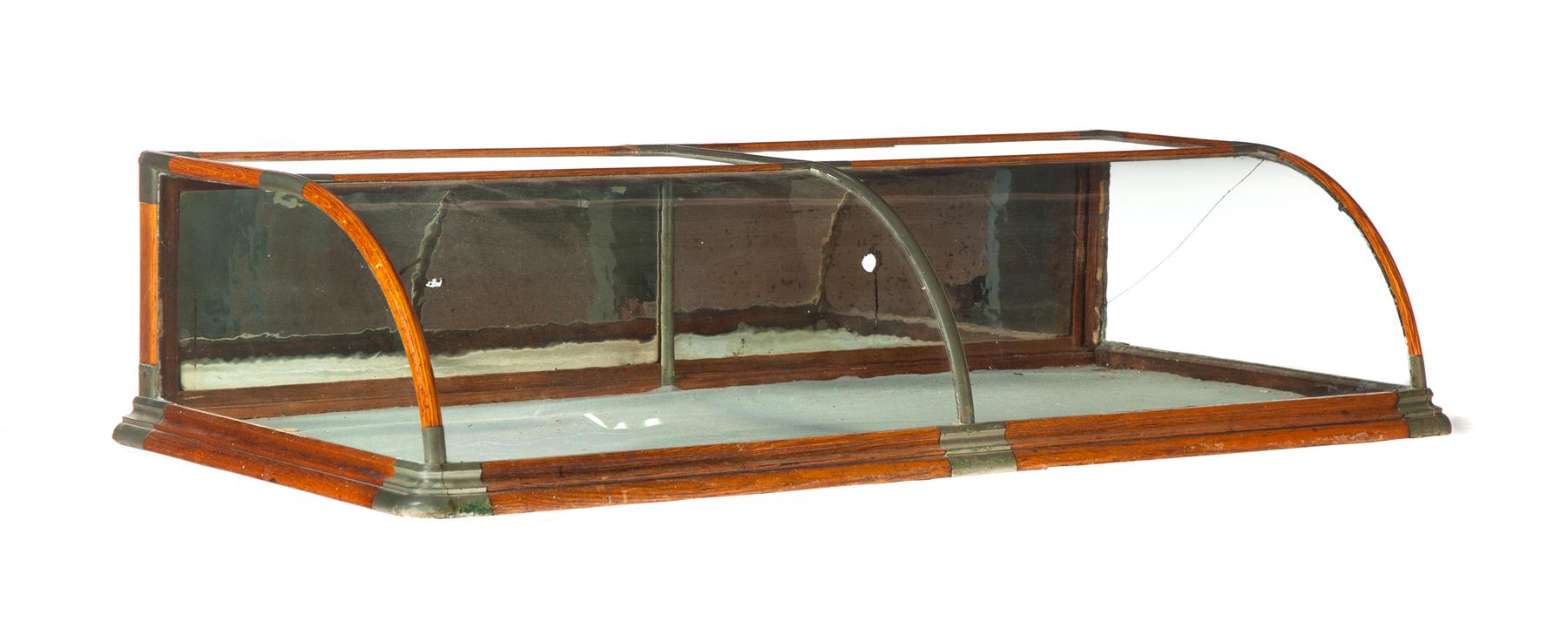 Appraisal: GENERAL STORE COUNTER TOP DISPLAY CASE American st quarter- th