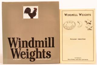 Appraisal: vols Books on Windmill Weights Simpson Windmill Weights NY Museum