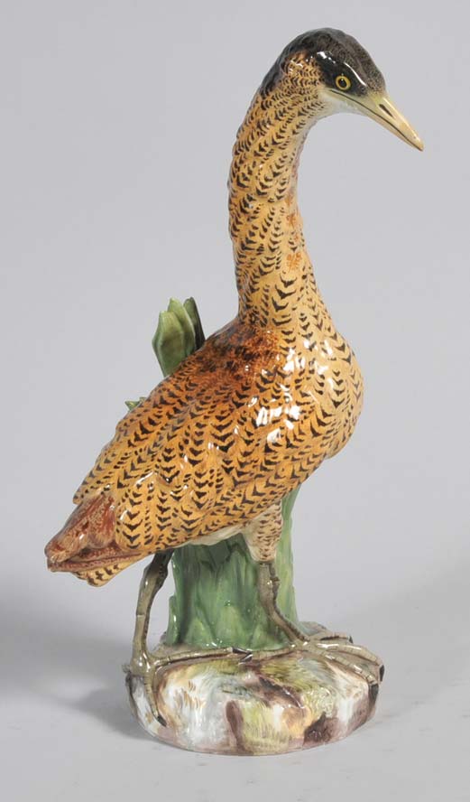 Appraisal: German Porcelain Bird high circa