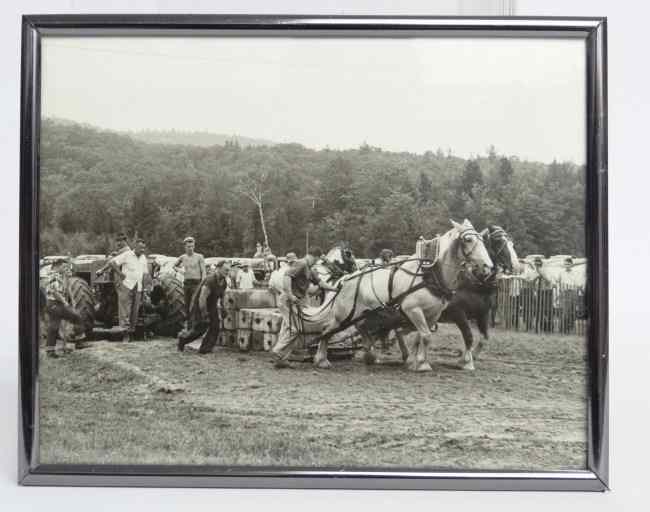 Appraisal: Al Macy original photo C - of Plymouth Fair Vt