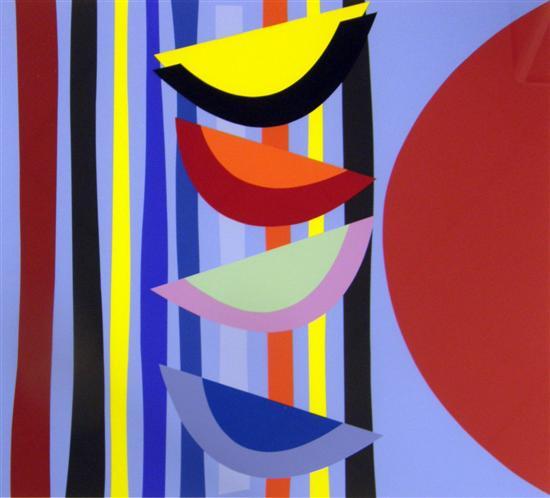 Appraisal: Sir Terry Frost - Abstract limited edition print untitled signed