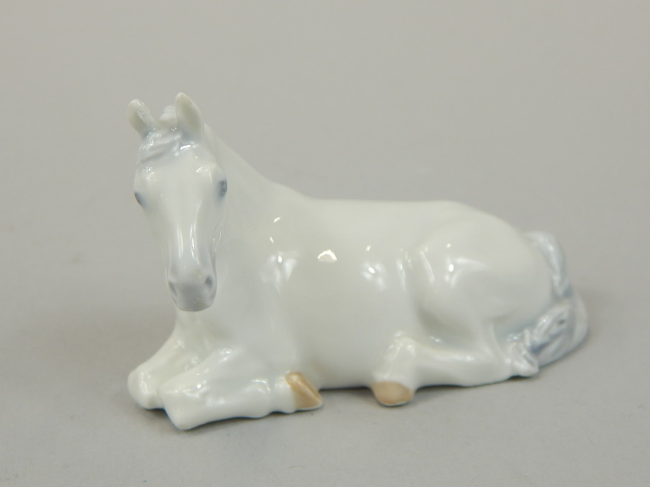 Appraisal: A Royal Copenhagen figure of a horse number cm high