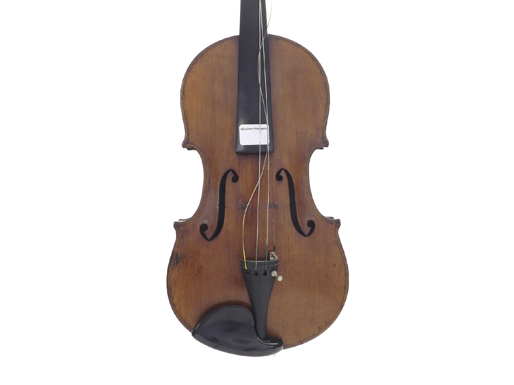 Appraisal: Interesting violin labelled Armando Giulietti fece in Milano l'anno also