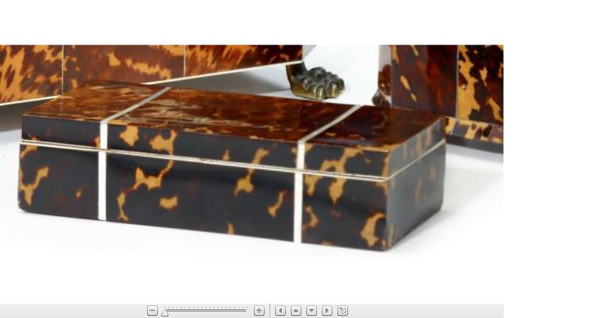 Appraisal: Victorian tortoiseshell and mother-of-pearl inlaid card boxmid th century