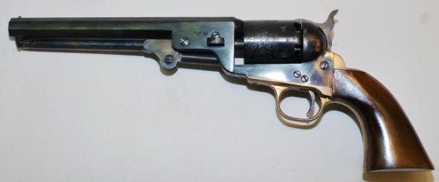 Appraisal: Navy Arms Colt Navy Replica-Blued octagonal barrel Chambered in cal