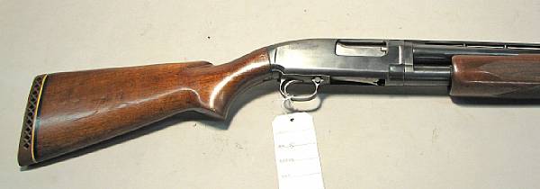 Appraisal: A gauge Winchester Model slide action shotgun Serial no for