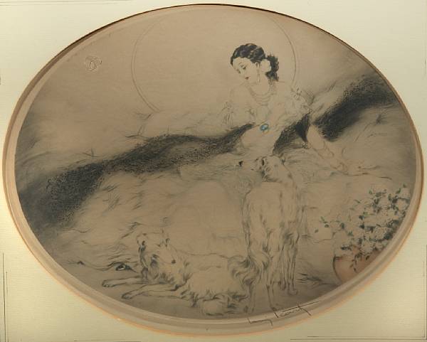 Appraisal: Louis Icart French - Lady of the Camelias H C