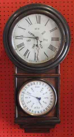 Appraisal: Perpetual Calendar Clock From a Bronxville NY home Dimensions ''