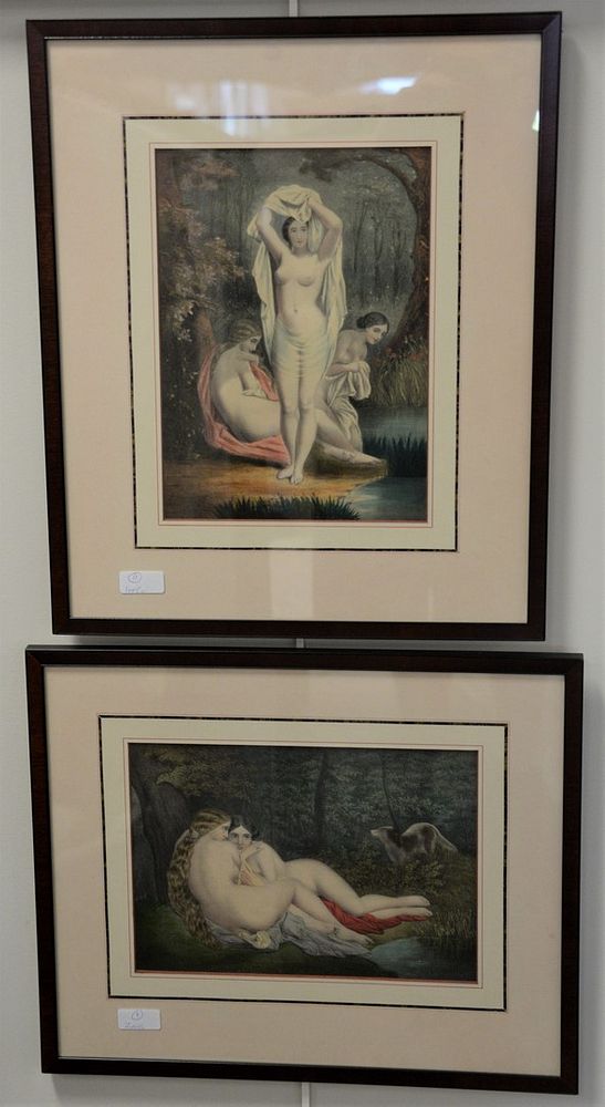 Appraisal: Six Piece Lot to include two Gerard Edelinck etchings of