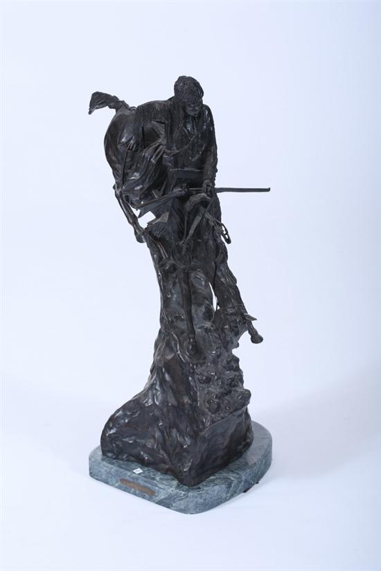 Appraisal: AFTER FREDERIC REMINGTON American - MOUNTAIN MAN later casting Bronze