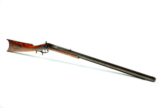 Appraisal: HALF-STOCK RIFLE Marked for William Bowman ''Bowen'' Loudonville Ashland County