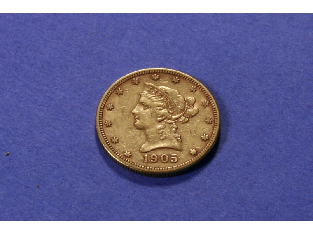 Appraisal: A USA GOLD COIN