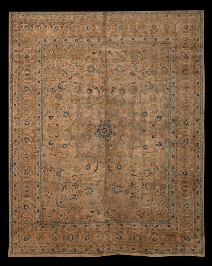 Appraisal: Semi-Antique Persian Mashad Carpet ' x '